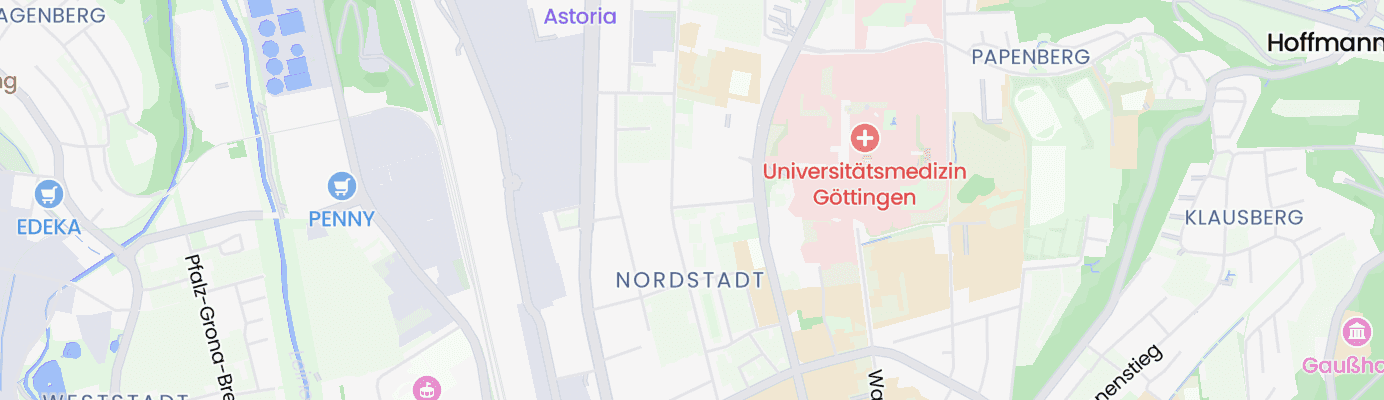 Karte mit dem ungefähren Standort