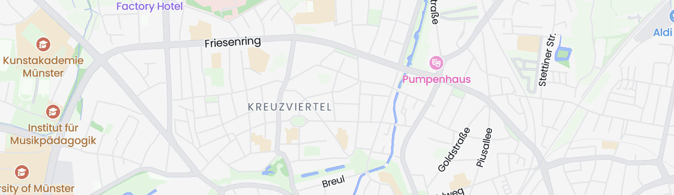 Karte mit dem ungefähren Standort