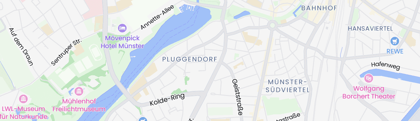 Karte mit dem ungefähren Standort
