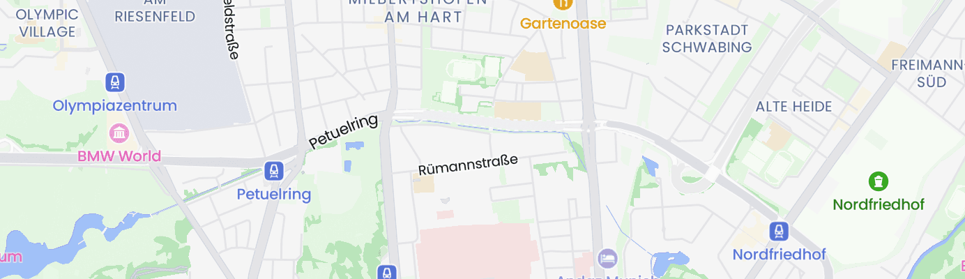 Karte mit dem ungefähren Standort