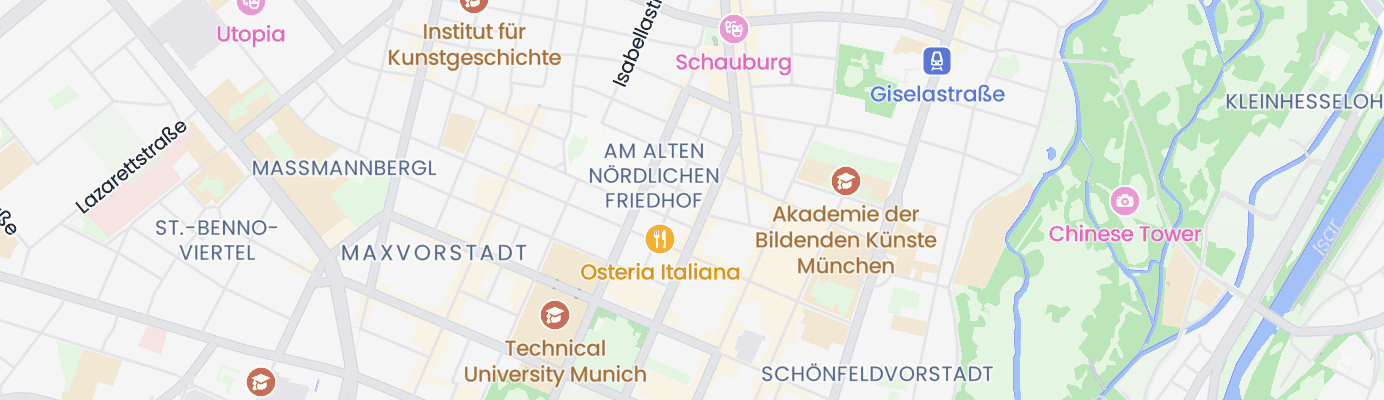Karte mit dem ungefähren Standort