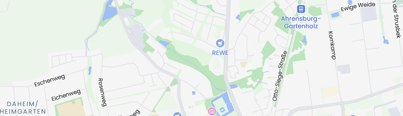 Karte mit dem ungefähren Standort