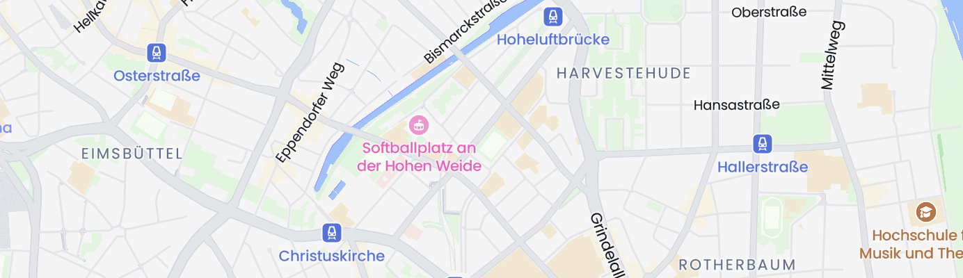 Karte mit dem ungefähren Standort