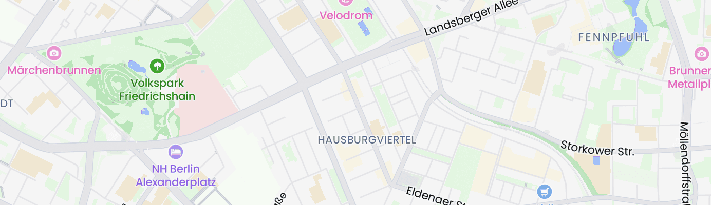 Karte mit dem ungefähren Standort