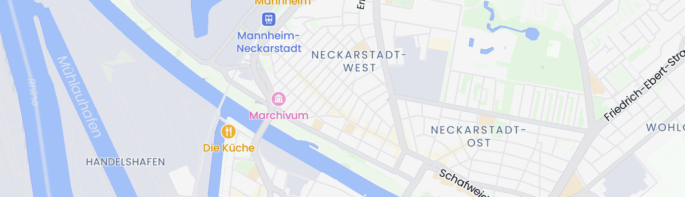 Karte mit dem ungefähren Standort