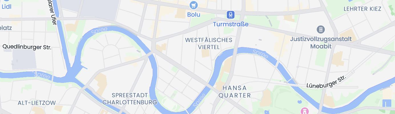 Karte mit dem ungefähren Standort
