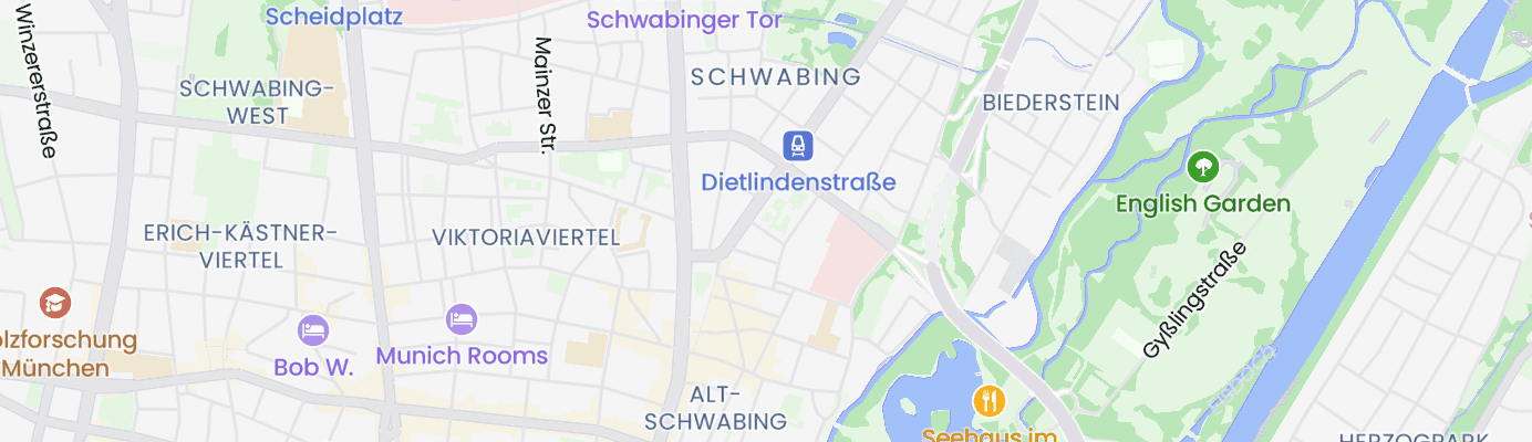 Karte mit dem ungefähren Standort