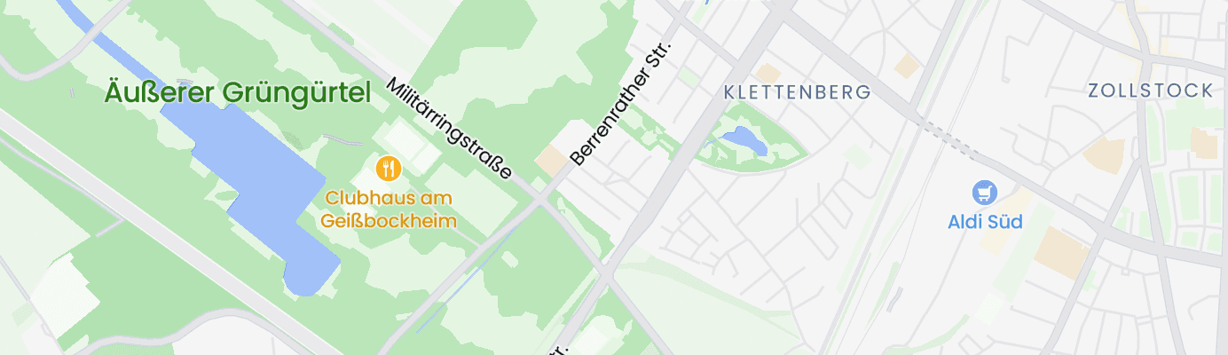 Karte mit dem ungefähren Standort