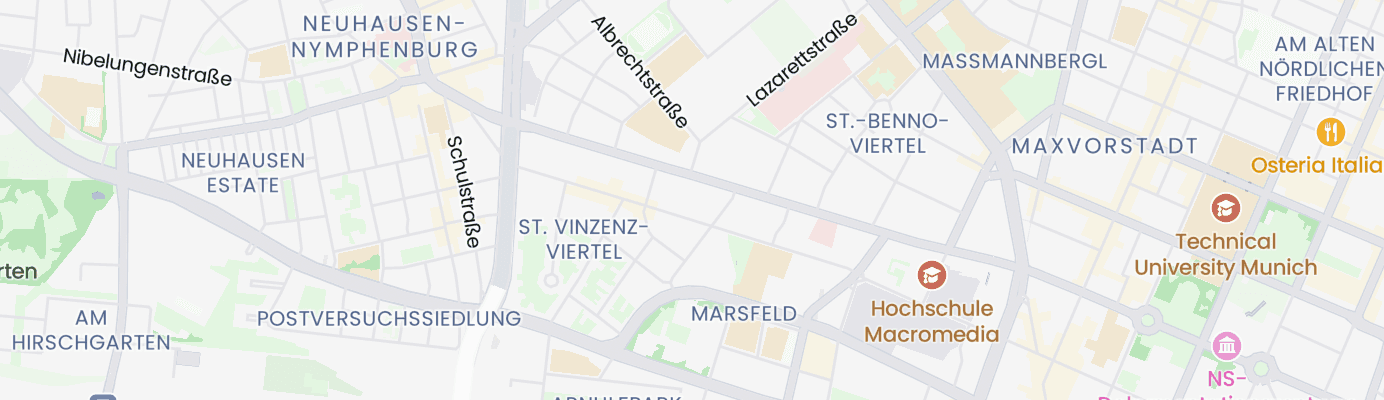 Karte mit dem ungefähren Standort