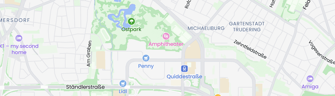 Karte mit dem ungefähren Standort