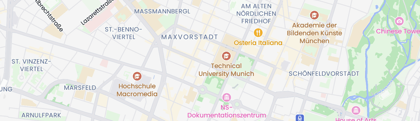 Karte mit dem ungefähren Standort