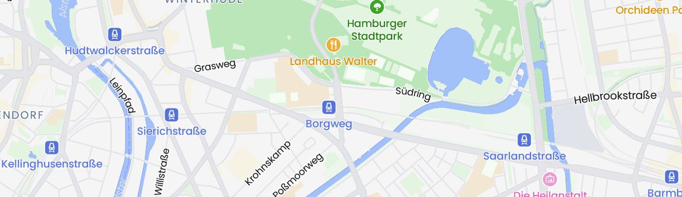 Karte mit dem ungefähren Standort