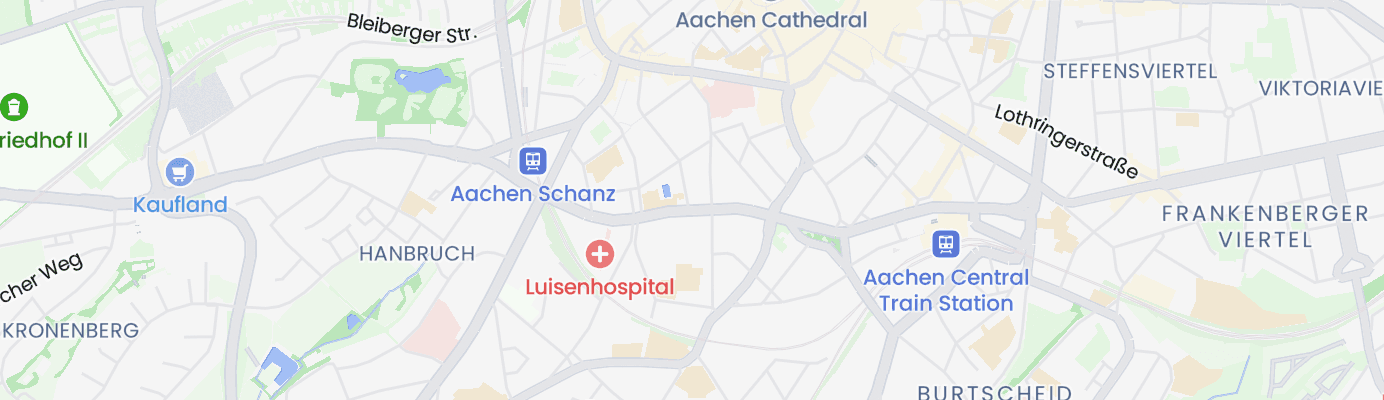 Map showing the approximate location
