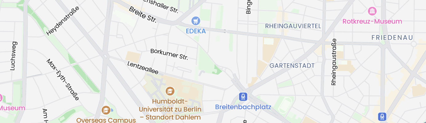Karte mit dem ungefähren Standort