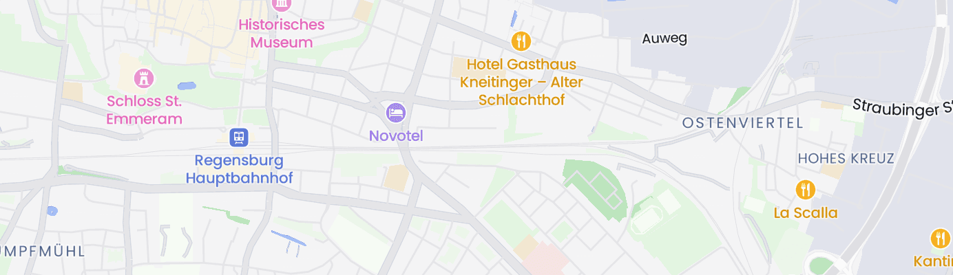 Karte mit dem ungefähren Standort