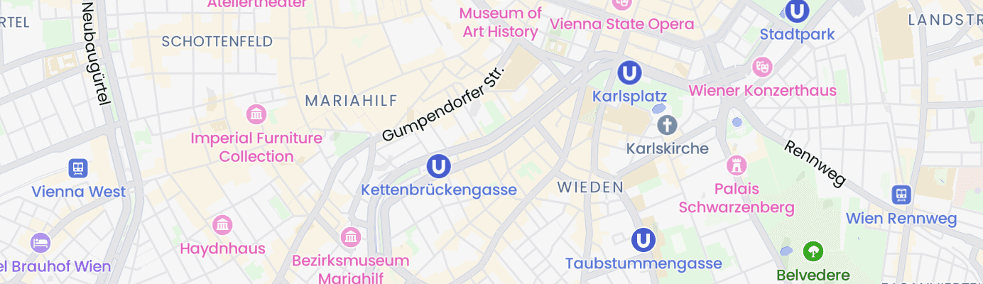 Map showing the approximate location