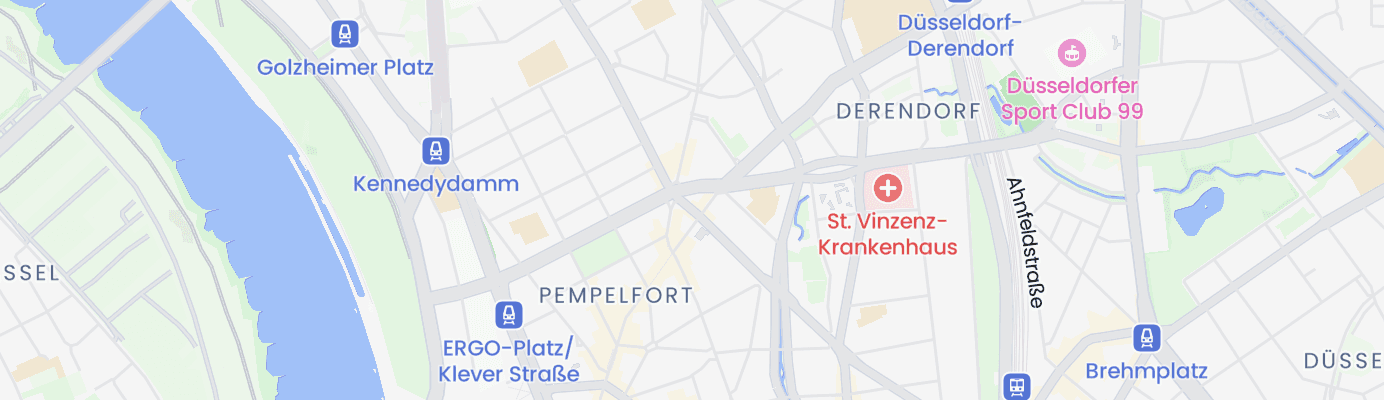 Karte mit dem ungefähren Standort