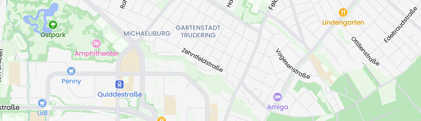 Karte mit dem ungefähren Standort