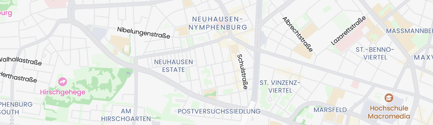 Karte mit dem ungefähren Standort