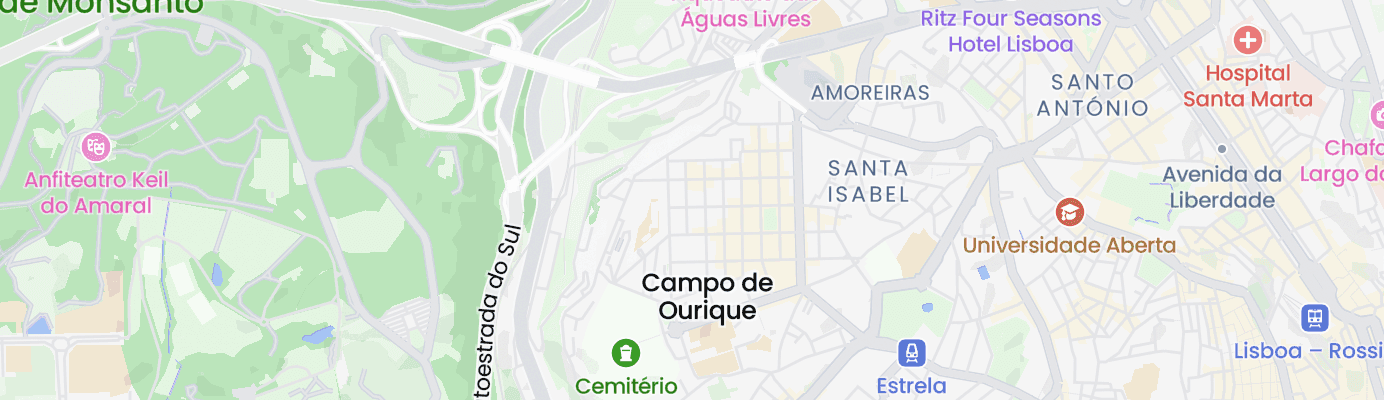 Map showing the approximate location