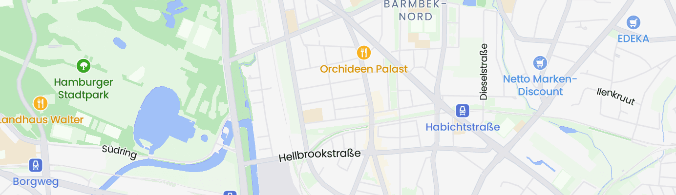 Karte mit dem ungefähren Standort