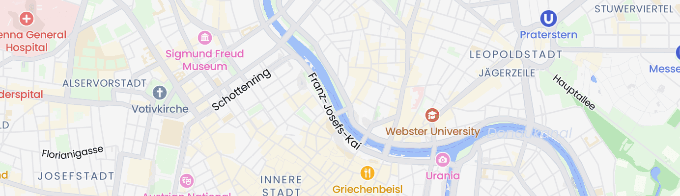 Karte mit dem ungefähren Standort