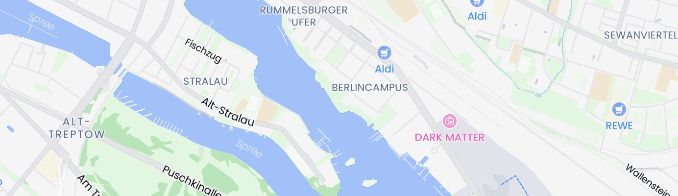 Karte mit dem ungefähren Standort