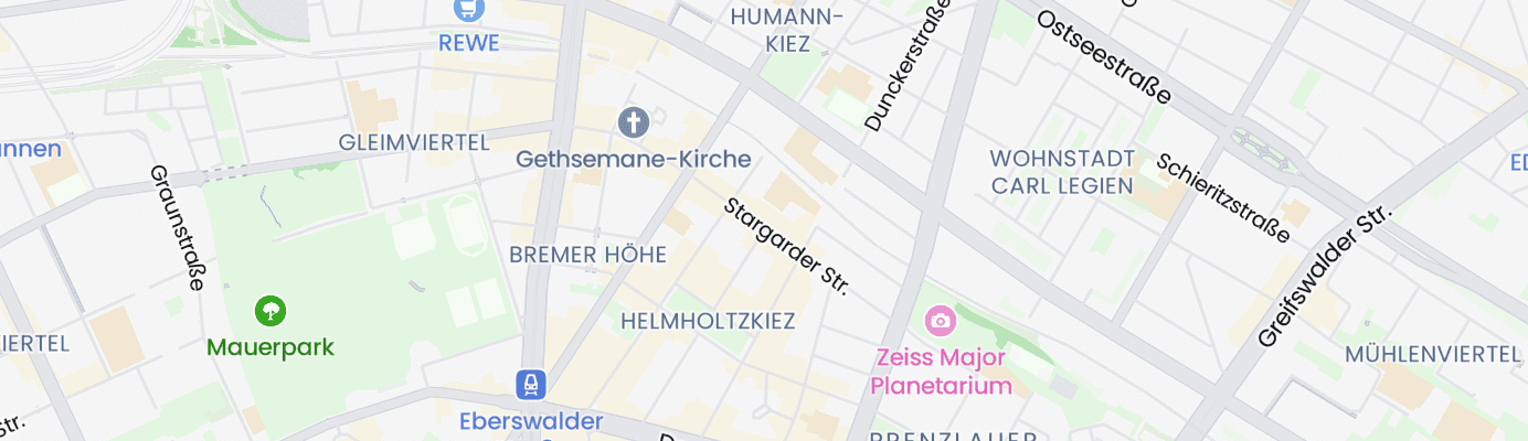 Map showing the approximate location