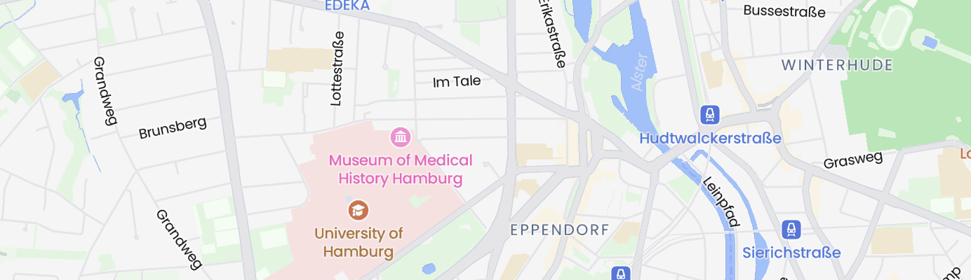 Karte mit dem ungefähren Standort