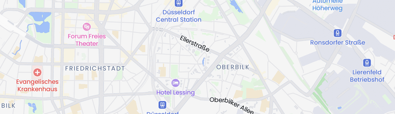 Karte mit dem ungefähren Standort