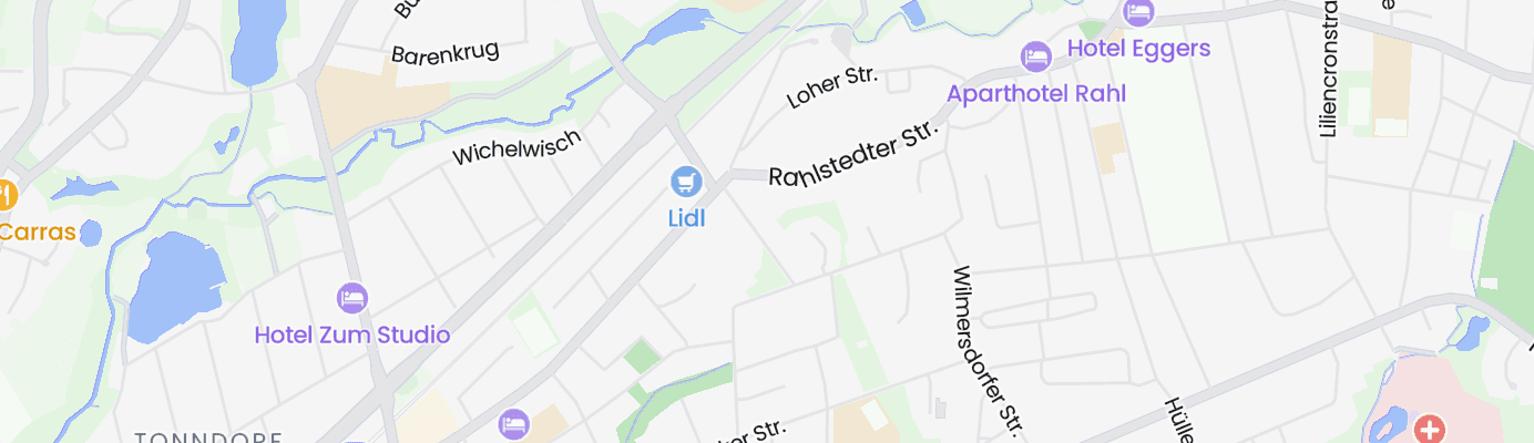 Karte mit dem ungefähren Standort