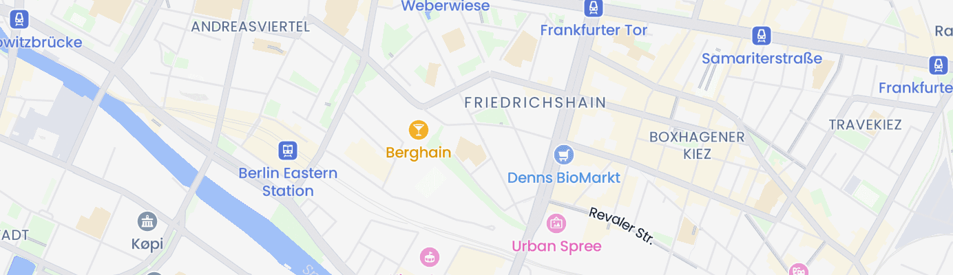 Karte mit dem ungefähren Standort