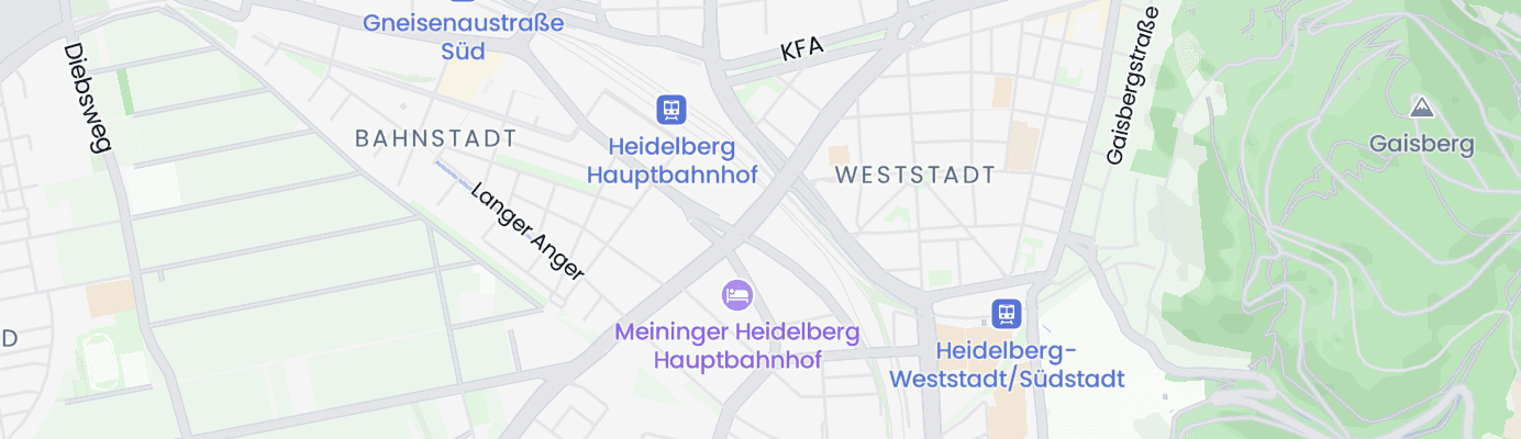 Karte mit dem ungefähren Standort