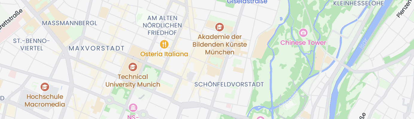 Karte mit dem ungefähren Standort