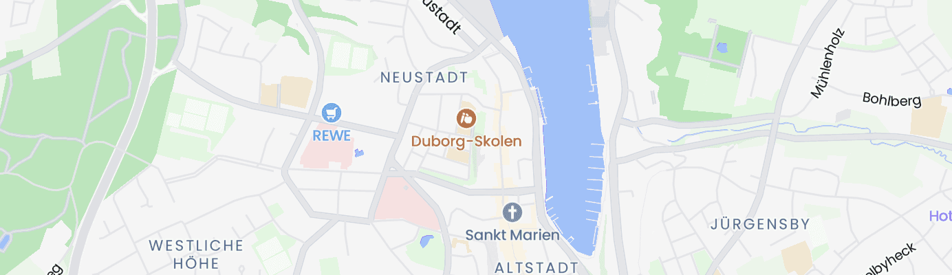 Karte mit dem ungefähren Standort