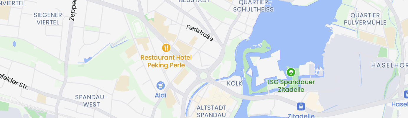 Karte mit dem ungefähren Standort
