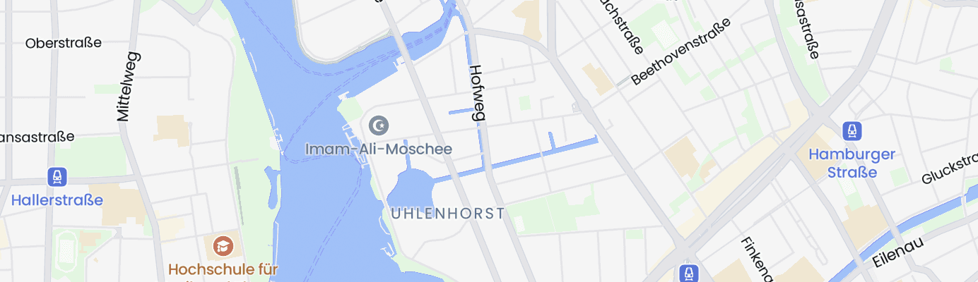 Karte mit dem ungefähren Standort