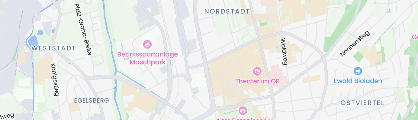 Karte mit dem ungefähren Standort