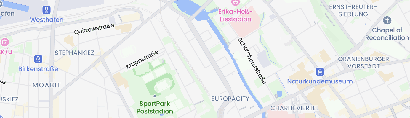 Karte mit dem ungefähren Standort