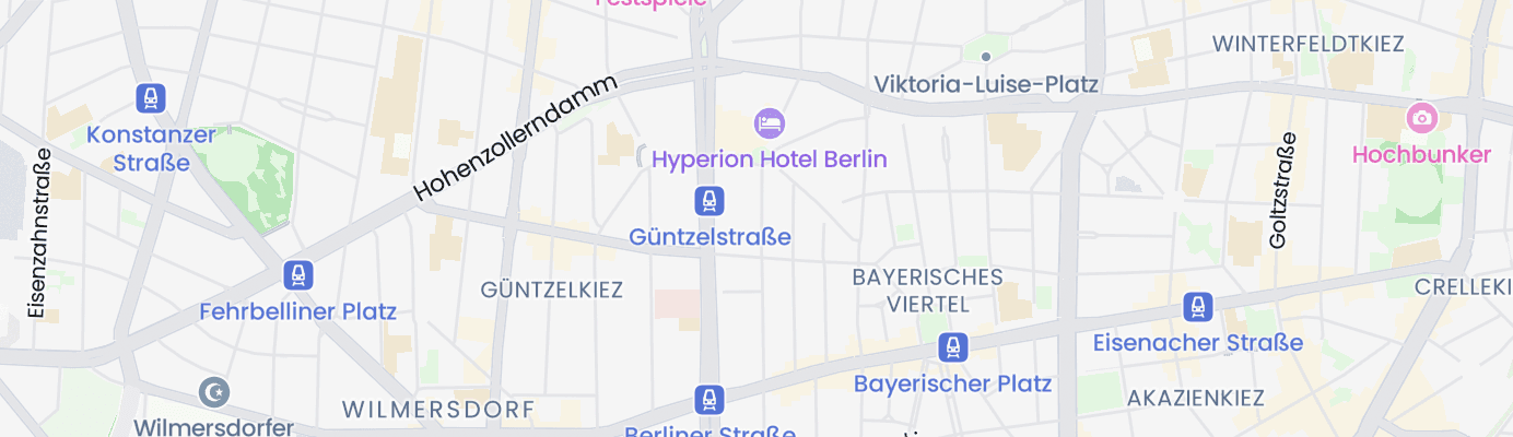 Karte mit dem ungefähren Standort