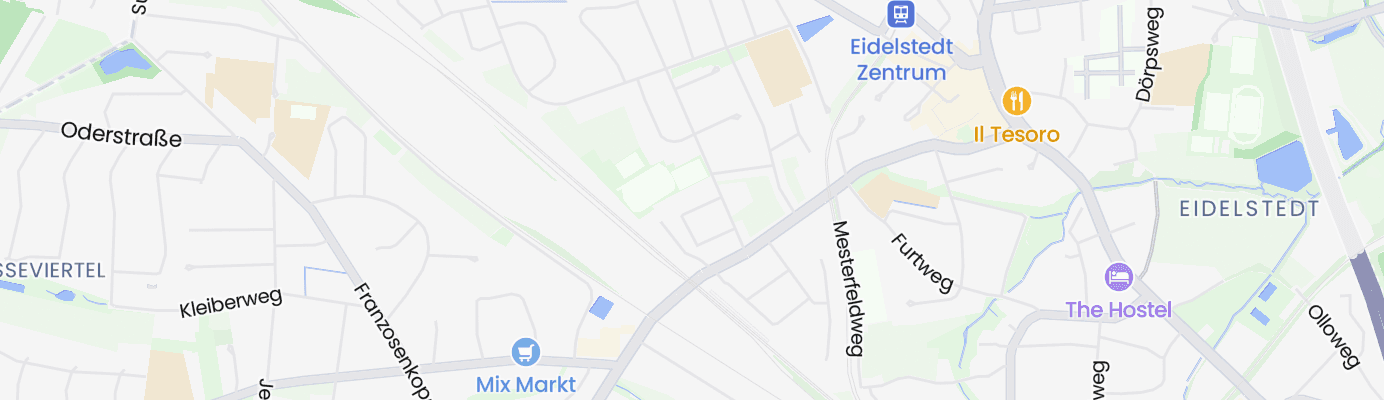 Karte mit dem ungefähren Standort