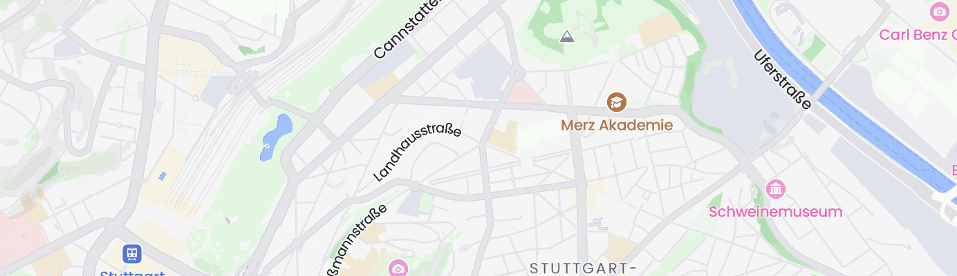 Karte mit dem ungefähren Standort