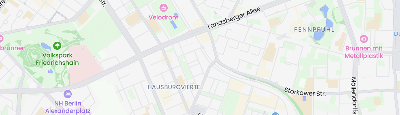 Karte mit dem ungefähren Standort