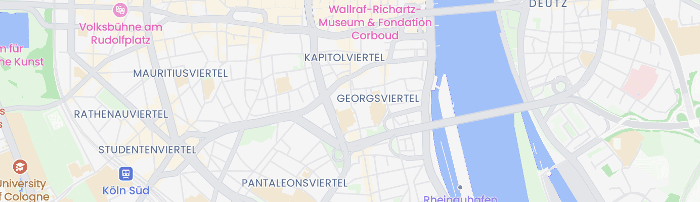 Karte mit dem ungefähren Standort
