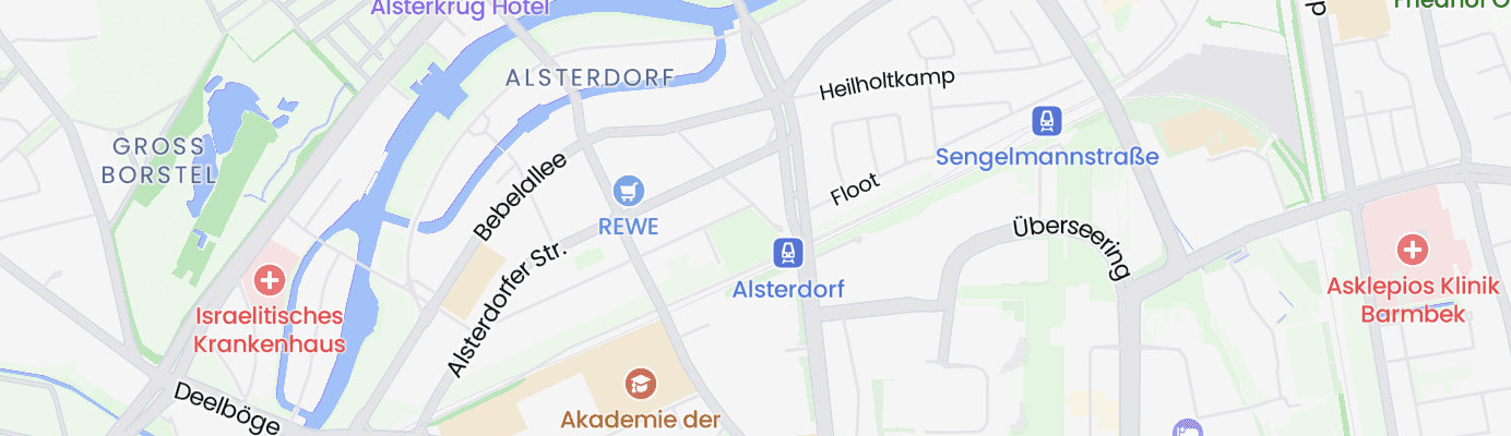 Karte mit dem ungefähren Standort