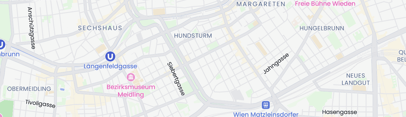 Karte mit dem ungefähren Standort
