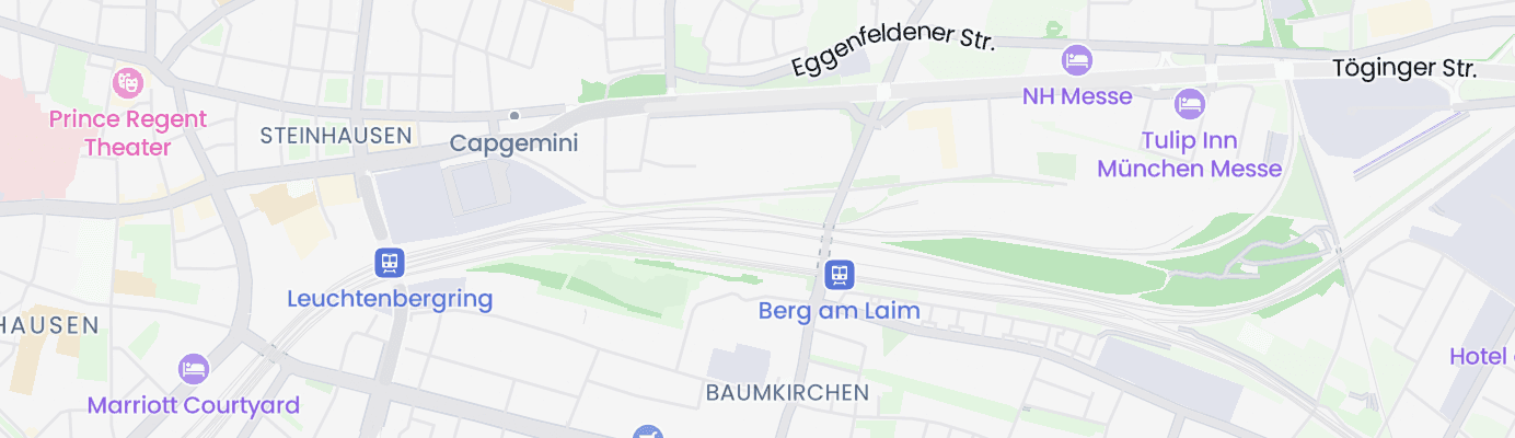 Karte mit dem ungefähren Standort