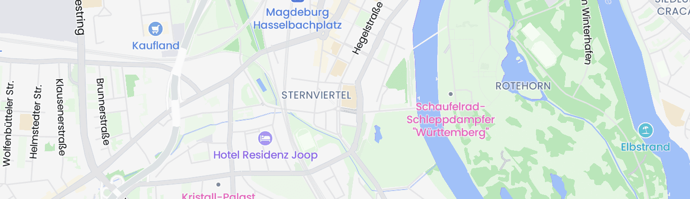 Karte mit dem ungefähren Standort