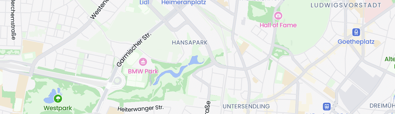 Karte mit dem ungefähren Standort