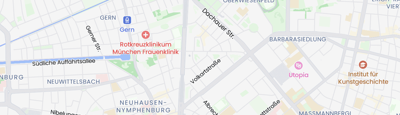 Karte mit dem ungefähren Standort